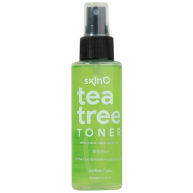 Skin'O Tea Tree Toner With(Light AHA, BHA,PHA) - 8880201379622 - Rokomari product